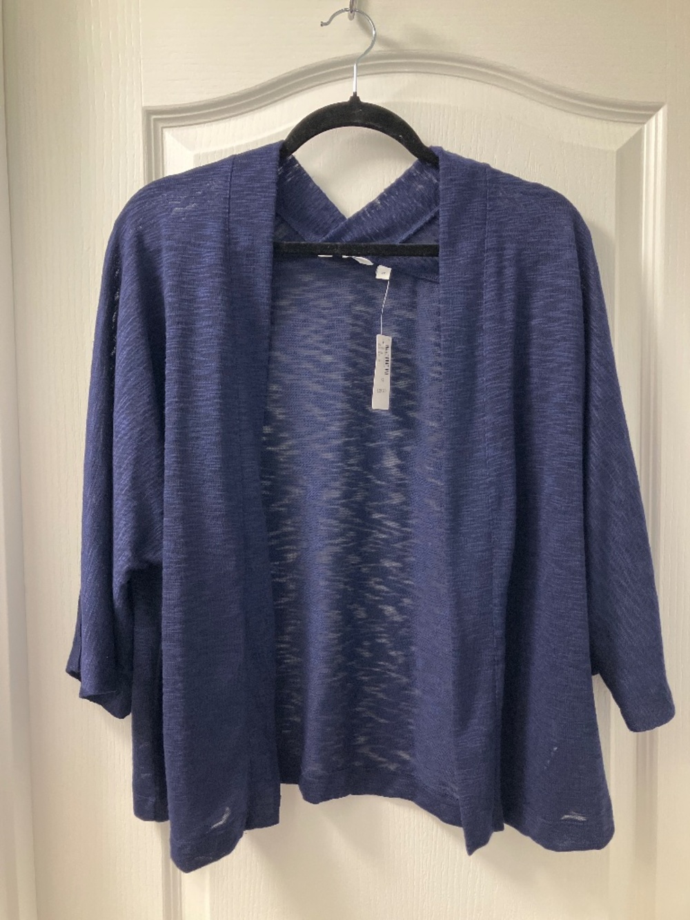 NWT Reitmans navy-blue slub cardigan size 2XL